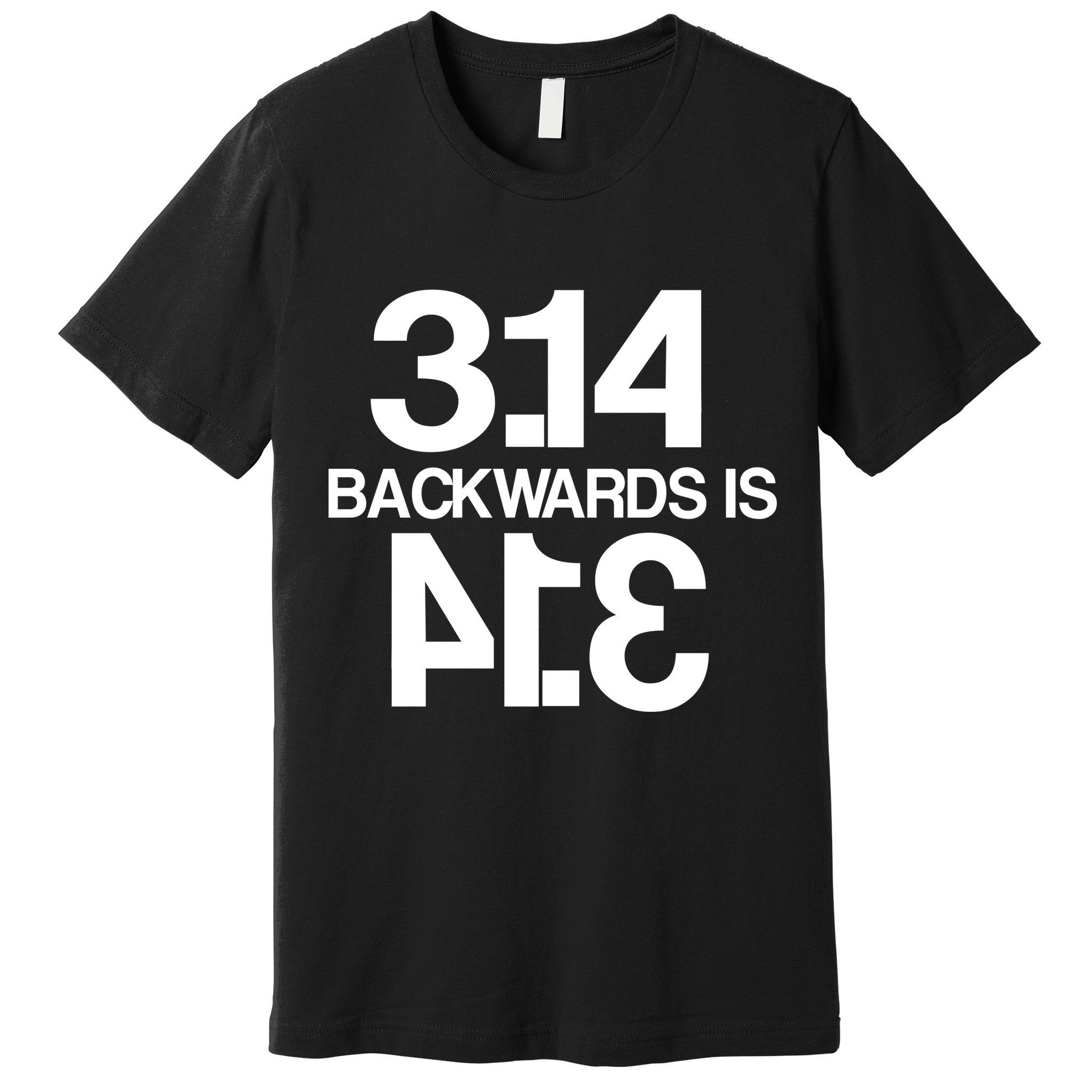 Pi 3.14 Backwards Is Pie Premium T-Shirt