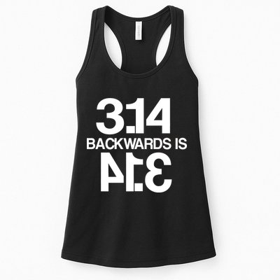 Pi 3.14 Backwards Is Pie Womens Tank Top
