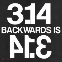 Pi 3.14 Backwards Is Pie Microfiber Hand Towel