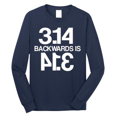 Pi 3.14 Backwards Is Pie Long Sleeve Shirt