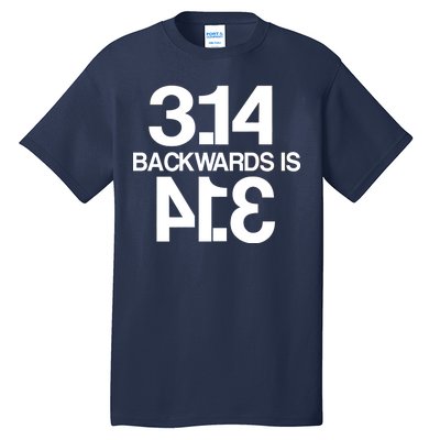 Pi 3.14 Backwards Is Pie Tall T-Shirt