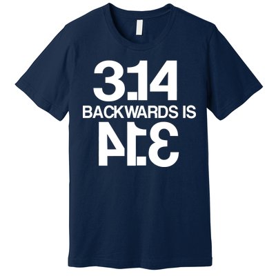 Pi 3.14 Backwards Is Pie Premium T-Shirt