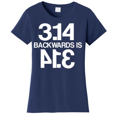 Pi 3.14 Backwards Is Pie Women's T-Shirt