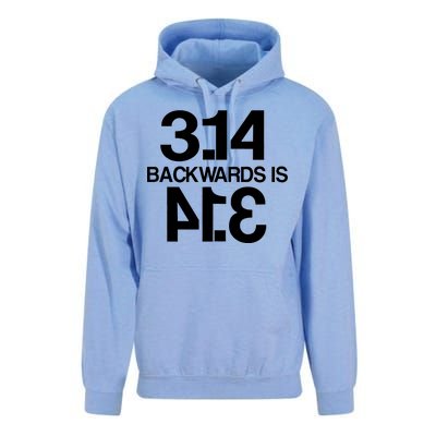 Pi 3.14 Backwards Is Pie Unisex Surf Hoodie