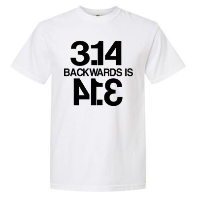 Pi 3.14 Backwards Is Pie Garment-Dyed Heavyweight T-Shirt