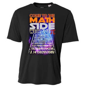 Pi Day - Come To The Math Side Parody Cooling Performance Crew T-Shirt