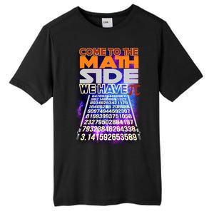 Pi Day - Come To The Math Side Parody Tall Fusion ChromaSoft Performance T-Shirt