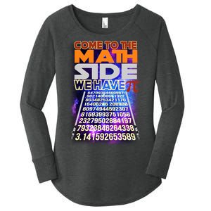 Pi Day - Come To The Math Side Parody Women's Perfect Tri Tunic Long Sleeve Shirt