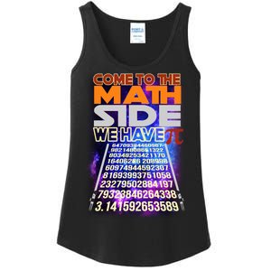 Pi Day - Come To The Math Side Parody Ladies Essential Tank