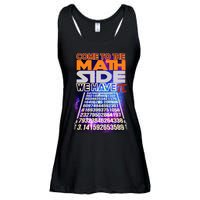 Pi Day - Come To The Math Side Parody Ladies Essential Flowy Tank