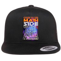 Pi Day - Come To The Math Side Parody Flat Bill Trucker Hat