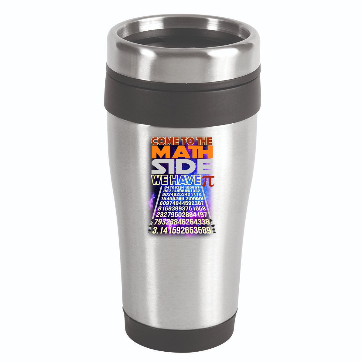 Pi Day - Come To The Math Side Parody 16oz Travel Tumbler