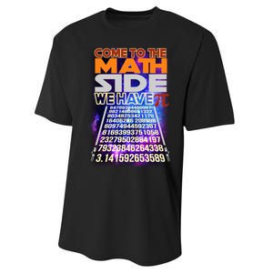 Pi Day - Come To The Math Side Parody Performance Sprint T-Shirt