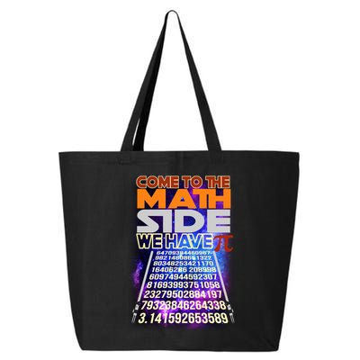 Pi Day - Come To The Math Side Parody 25L Jumbo Tote
