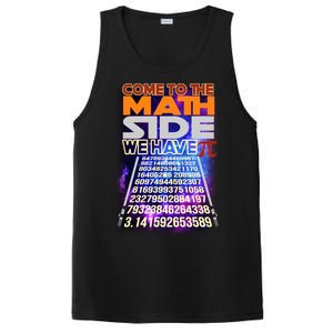 Pi Day - Come To The Math Side Parody PosiCharge Competitor Tank