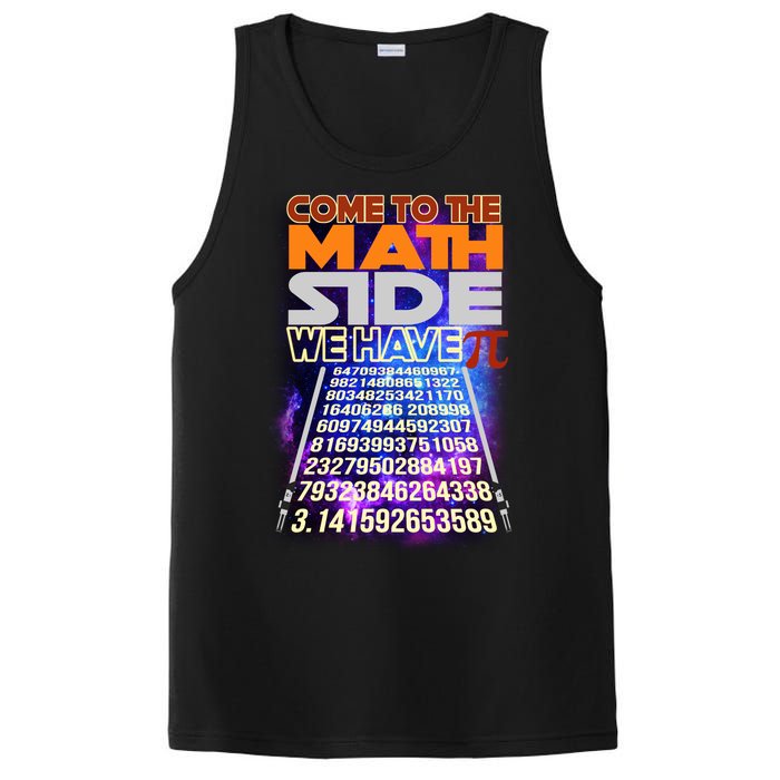 Pi Day - Come To The Math Side Parody PosiCharge Competitor Tank