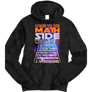 Pi Day - Come To The Math Side Parody Tie Dye Hoodie