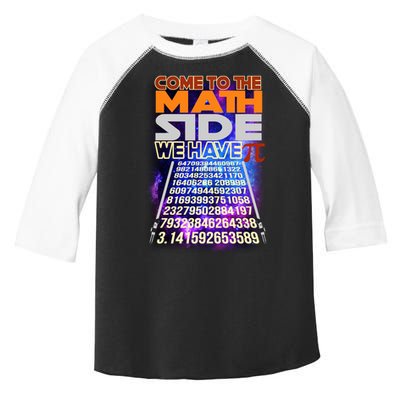 Pi Day - Come To The Math Side Parody Toddler Fine Jersey T-Shirt