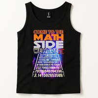 Pi Day - Come To The Math Side Parody Tank Top