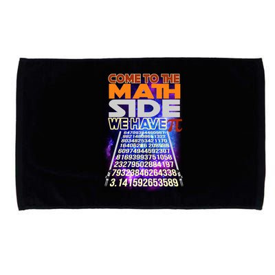 Pi Day - Come To The Math Side Parody Microfiber Hand Towel