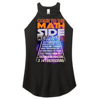 Pi Day - Come To The Math Side Parody Women's Perfect Tri Rocker Tank