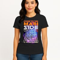 Pi Day - Come To The Math Side Parody Womens T-Shirt