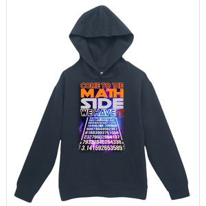 Pi Day - Come To The Math Side Parody Urban Pullover Hoodie