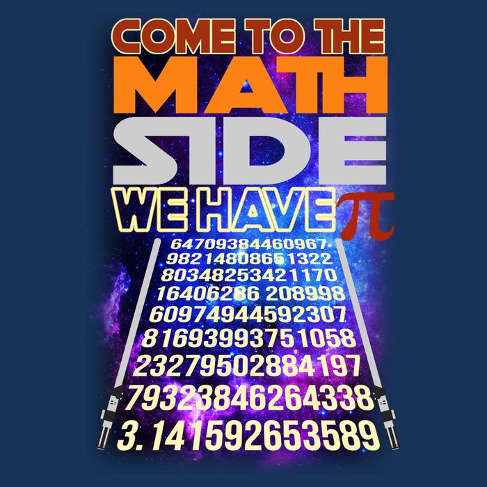Pi Day - Come To The Math Side Parody Infant Baby Jersey Bodysuit