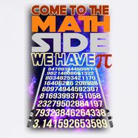 Pi Day - Come To The Math Side Parody Garment-Dyed Sweatshirt