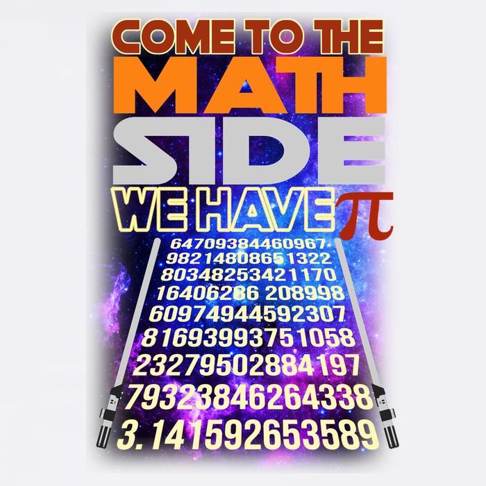 Pi Day - Come To The Math Side Parody Garment-Dyed Sweatshirt