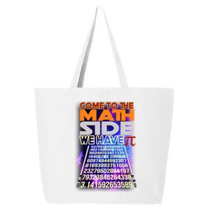 Pi Day - Come To The Math Side Parody 25L Jumbo Tote