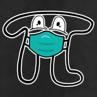 Pi Day 3.14 Quarantine Mask Pandemic  Adult Drive Performance Visor