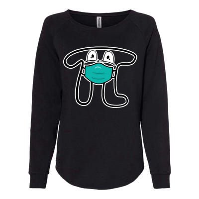 Pi Day 3.14 Quarantine Mask Pandemic  Womens California Wash Sweatshirt