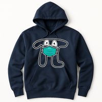 Pi Day 3.14 Quarantine Mask Pandemic  Hoodie