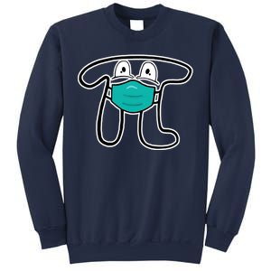 Pi Day 3.14 Quarantine Mask Pandemic  Sweatshirt