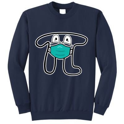 Pi Day 3.14 Quarantine Mask Pandemic  Sweatshirt