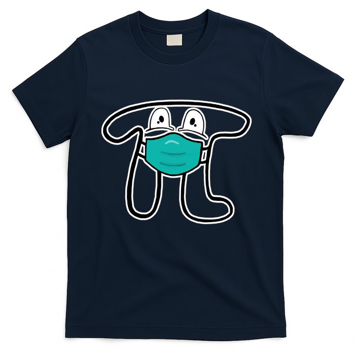 Pi Day 3.14 Quarantine Mask Pandemic  T-Shirt