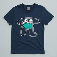 Pi Day 3.14 Quarantine Mask Pandemic  T-Shirt