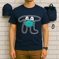 Pi Day 3.14 Quarantine Mask Pandemic  T-Shirt