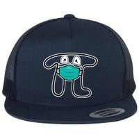 Pi Day 3.14 Quarantine Mask Pandemic  Flatbill Hat