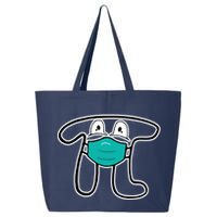 Pi Day 3.14 Quarantine Mask Pandemic  25L Jumbo Tote