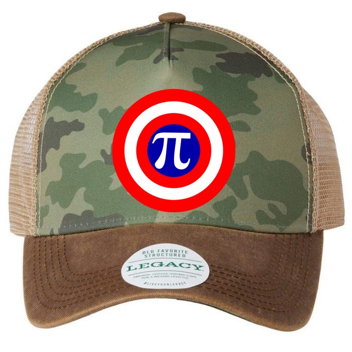 Pi Day America Superhero Crest 3.14 Math Geek Legacy Tie Dye Trucker Hat