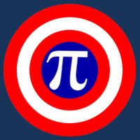 Pi Day America Superhero Crest 3.14 Math Geek Sweatshirt