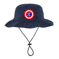 Pi Day America Superhero Crest 3.14 Math Geek Legacy Cool Fit Booney Bucket Hat