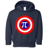 Pi Day America Superhero Crest 3.14 Math Geek Toddler Hoodie