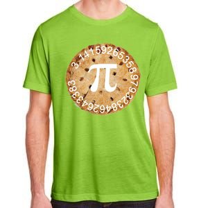 Pi Day Apple Pie 3.14 Cool Numbers Adult ChromaSoft Performance T-Shirt