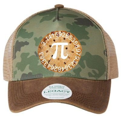 Pi Day Apple Pie 3.14 Cool Numbers Legacy Tie Dye Trucker Hat