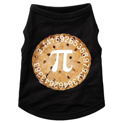 Pi Day Apple Pie 3.14 Cool Numbers Doggie Tank