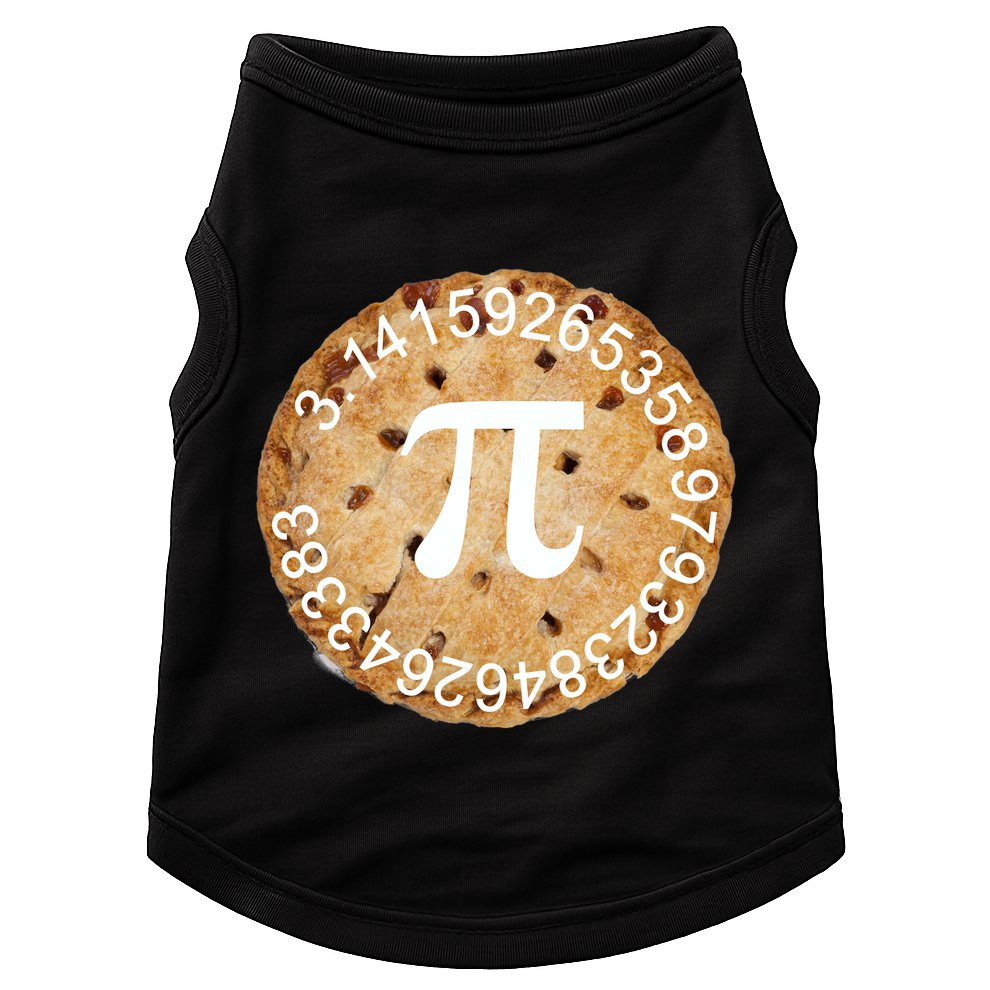 Pi Day Apple Pie 3.14 Cool Numbers Doggie Tank