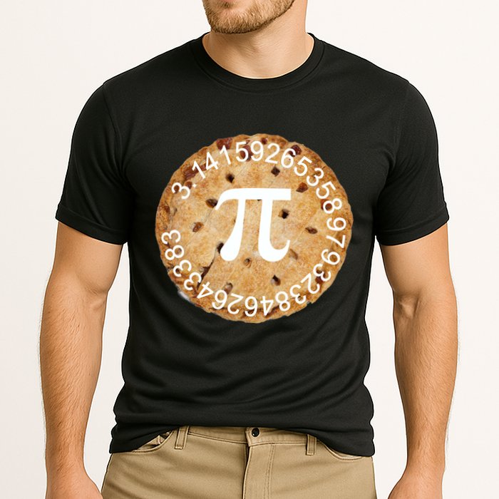 Pi Day Apple Pie 3.14 Cool Numbers Performance Shirt
